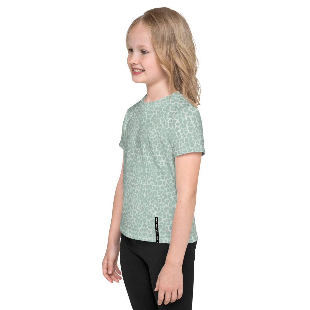 T-shirt with crew neck in vibrant sublimated print with a fit that allows the kiddos to participate in all of their favorite activities and be comfy the whole time. The ultimate kid's tee!