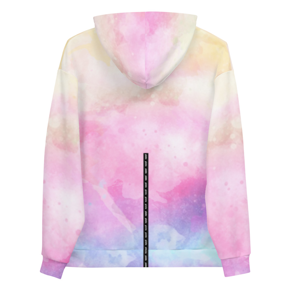 Comfy unisex hoodie with a soft outside and a vibrant print, and an even softer brushed fleece inside making it nice and warm. Sublimation print all over.