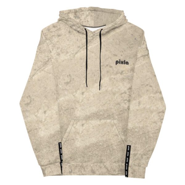 Comfy unisex hoodie with a soft outside and a vibrant print, and an even softer brushed fleece inside making it nice and warm. Sublimation print all over.