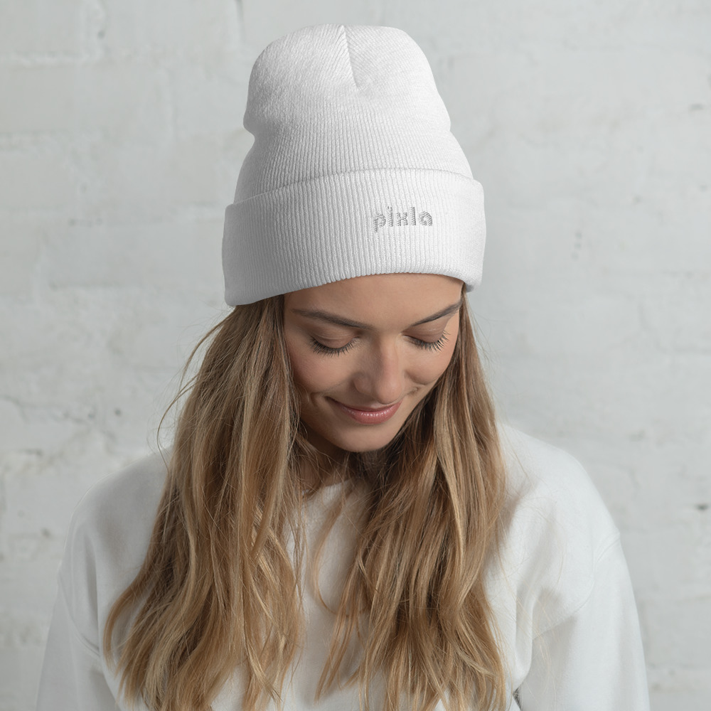 A snug, warm, comfortable and form-fitting cuffed beanie. It's not only a great head-warming piece but a staple accessory in anyone's wardrobe.