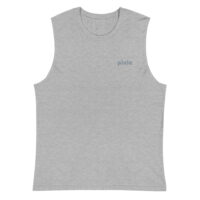 Soft, sleeveless and super comfy tank top with low-cut armholes giving it a casual look. Embroidery on the chest.