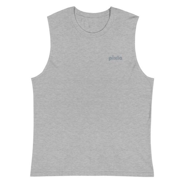 Soft, sleeveless and super comfy tank top with low-cut armholes giving it a casual look. Embroidery on the chest.