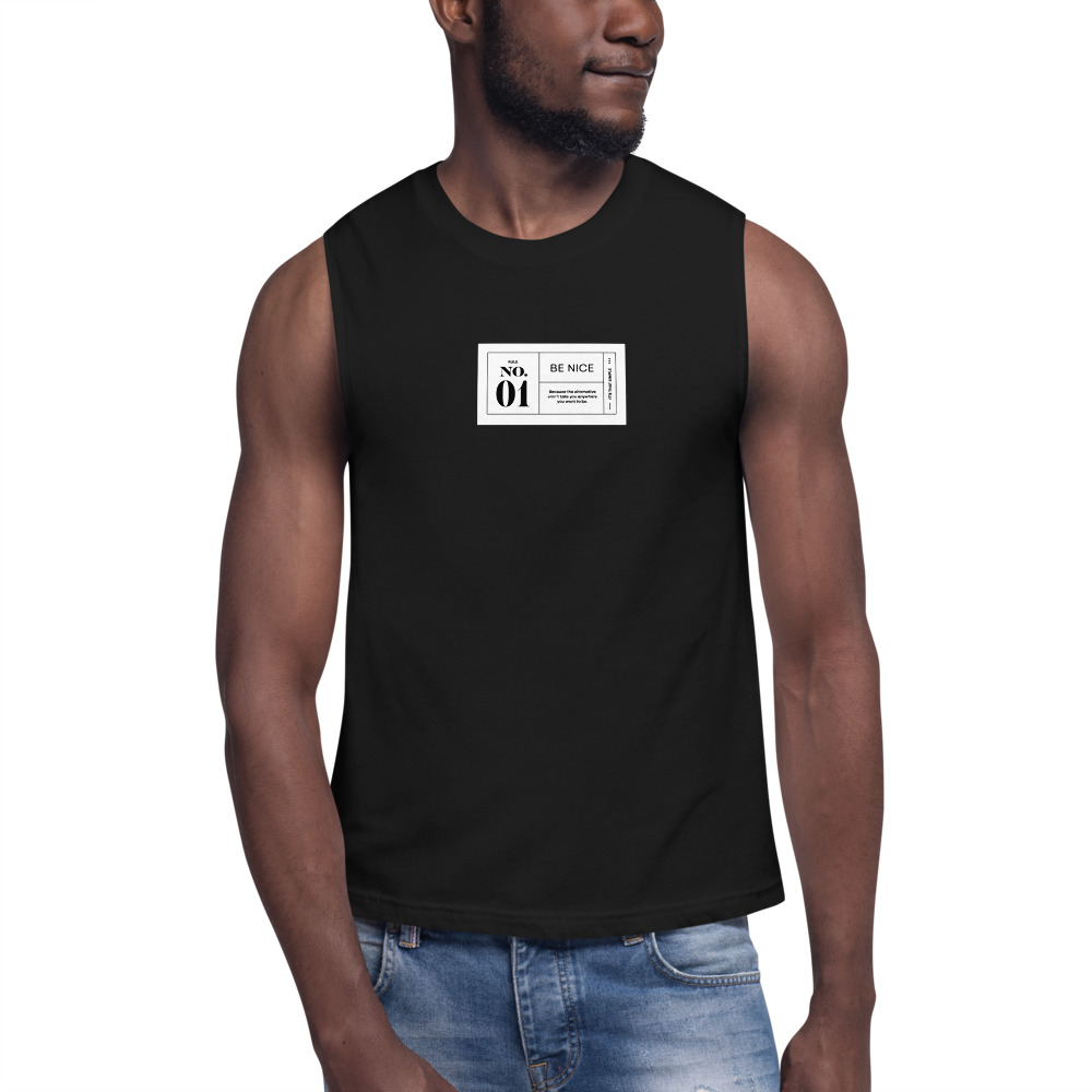 Soft, sleeveless and super comfy tank top with low-cut armholes giving it a casual look. DTG Print on chest and upper back.