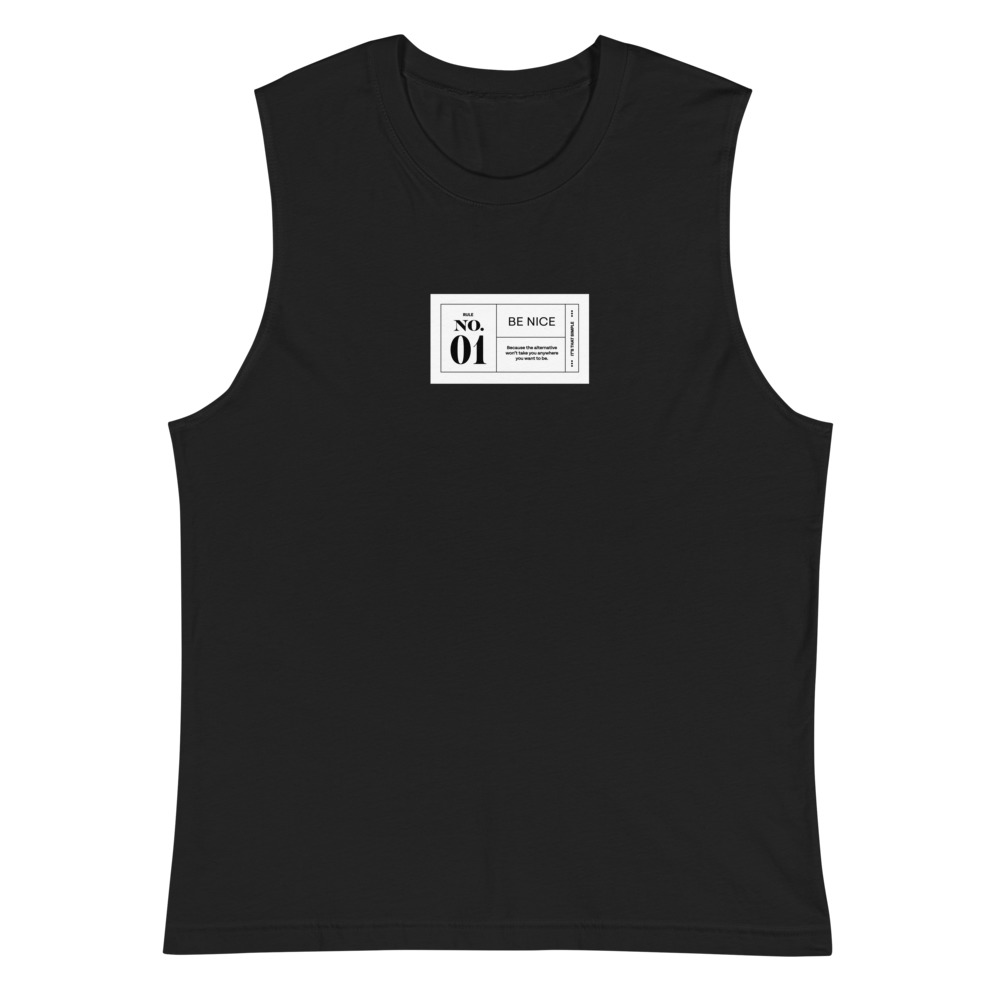 Soft, sleeveless and super comfy tank top with low-cut armholes giving it a casual look. DTG Print on chest and upper back.
