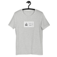 Soft and lightweight t-shirt with the right amount of stretch. It's comfortable and flattering and comes with print on the front and upper back.