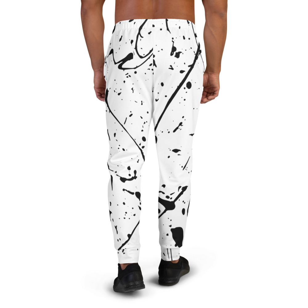 Super comfy slim fit joggers made from a soft cotton blend, these sweatpants feature a vibrant sublimation print all over that won't fade.