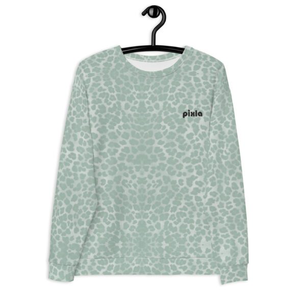 Comfy unisex sweatshirt with a soft outside and a vibrant print, and an even softer brushed fleece inside making it nice and cozy. Sublimation print all over.