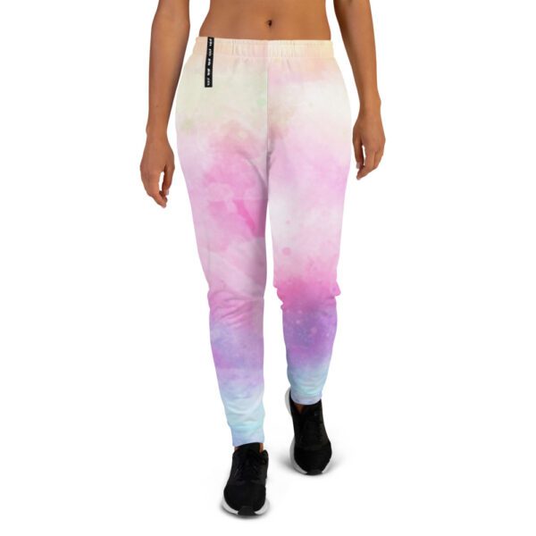 Super comfy slim fit joggers made from a soft cotton blend, these sweatpants feature a vibrant sublimation print all over that won't fade.