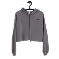 Very comfortable cropped hoodie, great fit, warm, super-soft lining and comes with a trendy raw hem and matching drawstrings.