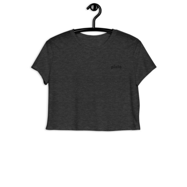 Super lightweight and soft cropped tee perfect for any hot day. It has a flattering, kinda modest, crop silhouette and a beautiful design. Embroidery on chest. 