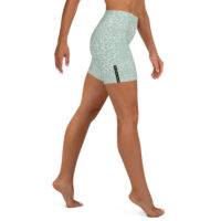 Comfortable, high-waisted, and super soft. These shorts are perfect for an intense workout as well as helping you keep cool on a hot day. They come with a high waistband and are made from a four-way soft microfiber yarn.